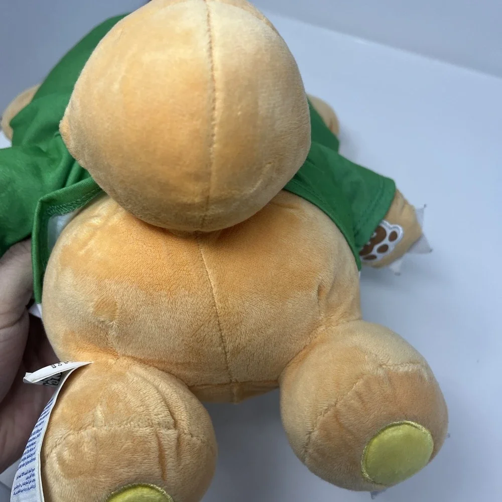Build a Bear Pokemon Teddiursa 16" Plush W/ Green Hoodie Outfit Teddy - Picture 10 of 10